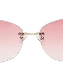 Pink Oval 100% UV protected Sunglasses for Women-image-61