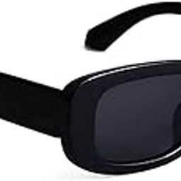 Rectangle Sunglasses for Women Retro Driving Glasses 90’s Vintage Fashion Narrow Square Frame UV400 Protection-image-26