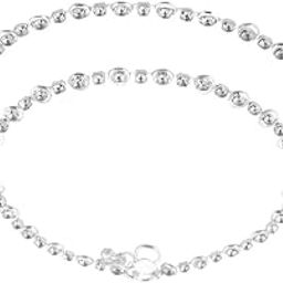 Diamond Studded Silver Anklet for Women/Girls-image-39