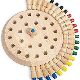 Wudly Wooden Memory Chess Game for Kids | Fun Indoor Board Game for 5-10 Years | Mind Logic Memory Match Stick Game | Brain Booster Toy for Boys & Girls | Kids Board Games 7+ Years-image-56