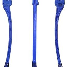 Pro-Grade Cricket Sidearm Fast Ball Thrower - Essential Training Equipment for Precision Batting Practice, Speed, and Reflex Development in Cricket - Adjustable Design for Varied Skill Levels (Blue)-image-3