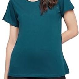 Women Regular Fit Cotton Solid Sleep Top-image-30
