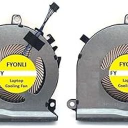 FYONLI New CPU Fan (L+R) for Hp Pavilion Gaming 15-EC2008AX Fan (Pair)-picture-16