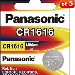 Compatible with Panasonic Lithium Coin Battery 3v - Provide Long Lasting Power in a Variety of Devices,from keyless-Entry fobs to Toys (CR1616, Pack of 5)-image-27