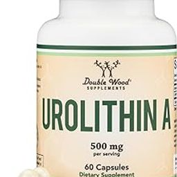 Urolithin A Supplement - 500mg Per Serving (60 Capsules, 30 Day Supply) for Helathy Aging and Mitochondrial-image-42