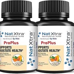 Natxtra ProPlus | Prostate Health & Urinary Support | Pumpkin Seed Oil, Quercetin, Vitamin D3 & Selenium | Reduces Inflammation, Improves Urinary Flow, Boosts Testosterone | 120 Vegetarian Capsules-12