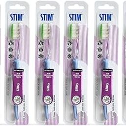 STIM Silky | Ultra soft toothbrush | Extra gentle bristles | Cleans along the gum line | Cleans till 3rd Molar - Pack of 6-image-90