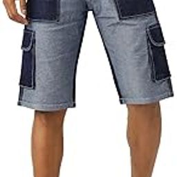 Men Regular fit Stretchable Denim Loose Shorts-picture-18