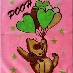 Cartoon Printed Baby Blanket Mink Fabric – Super Soft & Skin-Friendly Blanket for Newborn to Toddlers (0–18 Months) – Multicolor – Pack of 1-image-49