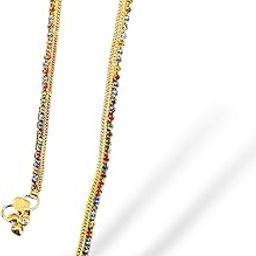 Gold Plated Graceful Anklet Payal All Occasions Wearable Women & Girls Anket (Pair of 1)-image-51