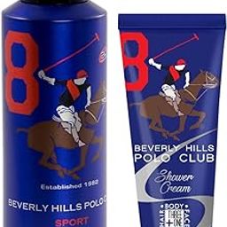 Beverly Hills Polo Club Gift Set No.8 (Mens) Sports Deo 175ml + Shower Cream 150ml-17