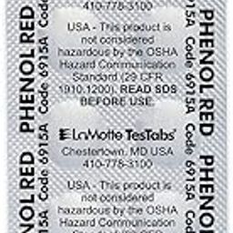 LaMotte 6915A Visual Grade TesTabs, Phenol Red, 100 ct.-image-61
