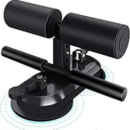 SPIRITUAL HOUSE Upgraded Double Suction Cups Sit Up Assistant Fixed Foot Abdominal Muscle Trainer Sit Up Bar Leg Muscle Training Device Household Fitness Equipment for Body Building (Color May Vary)-4