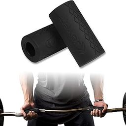Joyfit Fat Grip for Weightlifting - Non-Slip Pads for Pull-up Bars and Dumbbells, Thick Foam Padded, Muscle Building, High Grip for Men and Women, in Pair (Black)-image-22