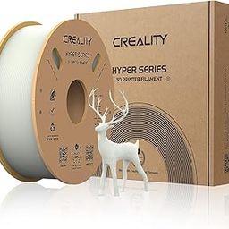 WOL3D Creality PLA Filament [White], Hyper PLA High Speed 3D Printer Filament, 1.75mm Printing Filament, 1kg(2.2lbs)/Spool, Dimensional Accuracy ±0.03mm. Fit Most FDM Printer-6