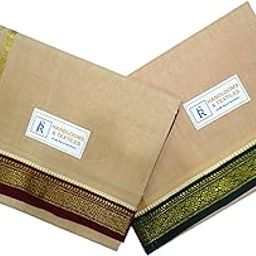 Men's 100% Pure Cotton Lungi in Size 2 Mtrs Single Lungi (Pure Cotton Brown Lungies-2)-picture-24