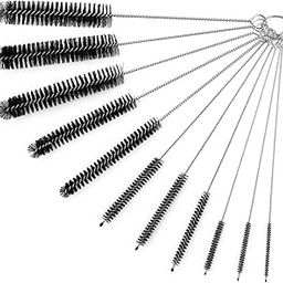 MAKABEE Straw Cleaner Brushes Sets, 12 Pieces 8.2 Inch (21 CM) Botthle Cleaning Brush and Nylon Tube Brush Brush Kit for Sippy Cup, Tumbler, Water Bottle, Drinking Straw-image-45