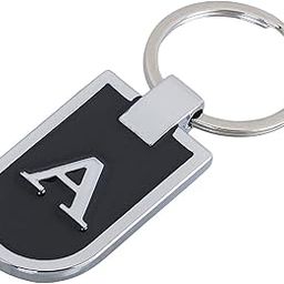 AUGEN Stainless Steel Alphabet Letter A Keychain Metal Initials For Car & Bike Gifting With Key Ring Anti-Rust (Pack Of 1)-image-92