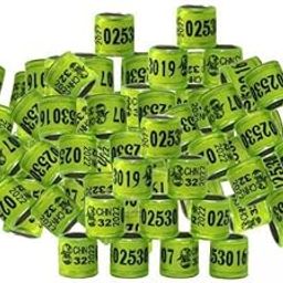BNF® 5x100Pcs 2022 Aluminium Bird Racing Pigeon Foot Rings Bands Yellow|Pet Supplies | Bird Supplies | Other Bird Supplies|(5 Pack) 100 Pieces Pigeon Leg Rings-image-14