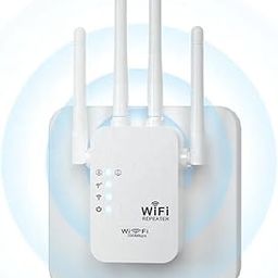 Punnk Funnk WiFi Range Extender | Up to 300Mbps | Dual LAN Port WiFi Extender, Repeater, WiFi Signal Booster, Access Point| Easy Set-Up | Extends WiFi to Smart Home & Office(White)-image-76