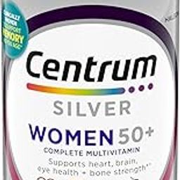 CENTRUM Silver Women's Multivitamin for Women 50 Plus, Multivitamin/Multimineral Supplement with Vitamin D3, B Vitamins, Non-GMO Ingredients, Supports Memory and Cognition in Older Adults - 200 Ct-image-51