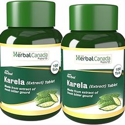 Karela Tablet | Maintains Sugar Level | 100 Veg. Tablets(Pack of 2)-picture-13