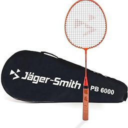 Jager-Smith PB 6000 Aluminium Badminton Racquet with Tempered Steel Shaft and Full Cover Suitable for Kids Age 6-11 Years (Made in India)-image-19