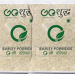 Goshudh Barley Porridge/Jau Daliya Pack of 2 (500G Each)-image-68