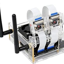 Acrylic Case for NVIDIA Jetson Nano B01 & A02 with Cooling Fan and Camera Case-11