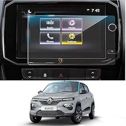 Armour Guards 9H Unbreakable GLOSSY FINISH Screen Protector Compatible With RENAULT KWID Rxt New Amt Model (2019) CAR Touch Screen Infotainment System (8 Inch)-image-30
