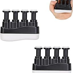 2 PCS Hand Gripper, Adjustable Finger and Forearm Strengthener for Musicians and Climbers, Guitar practice finger strengthening-30