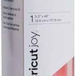 Cricut 2007114 Joy Smart Vinyl - Permanent - 5.5" x 48", Adhesive Decal Roll - Tomato Red-image-39