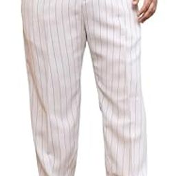 Plus Men's Trousers for Casual Wear | Mid-Rise | Regular Fit | Hook & Zip Closure | Plus Size Trousers Crafted with Comfort Fit for Everyday Wear-image-42