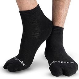 MONTAC Diabetic Socks । Helps In Diabetic Neuropathy । Reduction Of Gangrene Chances । Increase Blood Circulation।(separate, Black)_6-image-87