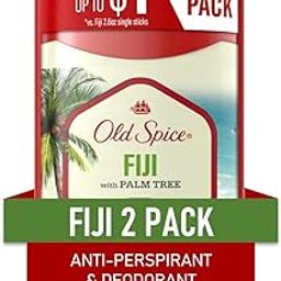 Old Spice Fresh Collection Invisible Solid Fiji Scent Men's Anti-Perspirant & Deodorant Twin Pack 5.2 Oz, Net. Wt.-10
