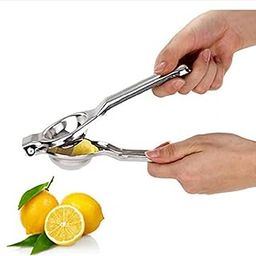 FREE SPIRIT Stainless Steel Lemon Squeezer with Bottle Opener - Food Grade, Set of 1, Silver-image-5
