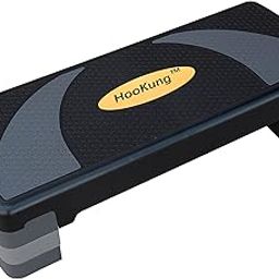 HooKung 31" Adjustable Workout Aerobic Stepper in Fitness & Exercise Step Platform Trainer-picture-20