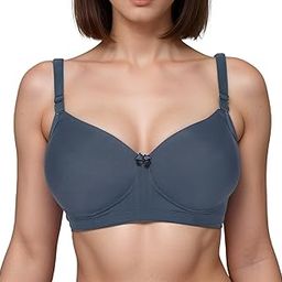 Elegant Navy Blue Padded Bra, Ultra-Comfortable, Everyday Support & Style-image-3