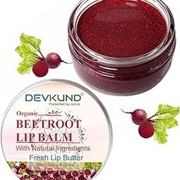DEVKUND PRESENTED BY NATURE Dark Lips Tinted Lip Balm with SPF Made with Beetroot Extracts & Shea Butter (Pack of: 1, 10 g)-14