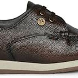 ADDY-Brown-Denim Classic -Leather-Shoes-image-24