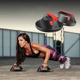 ATOOZED 360 Rotatable Push up Round Bars For Men Women Body Building Fitness Training Gym Workout Exercise, shoulder exercise equipment, Strong Grip Handle Gym And Home Exercise-28