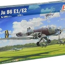 Italeri - Ju I1391 Plastic Model Kit for Assembly, Multi-Coloured-76