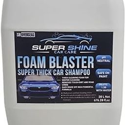 SUPER SHINE CAR CARE Foam Wash Car Shampoo Concentrate, 20 litre, Extreme Suds, Snow White Foam-image-73
