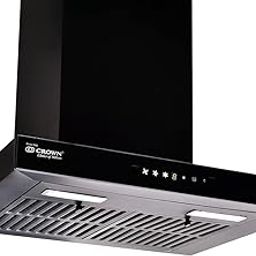 Crown Tesoro 60 Kitchen Chimney 60 CM 1380 m3/hr with Digital Display & Heat Auto Clean Technology | Chimney for Kitchen-image-54