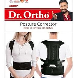 Dr.Ortho Posture Corrector Belt For Back & Shoulder, Back Support Belt For Men & Women, Neoprene,Back Straightener Brace For Spine & Body Posture Correction - Medium Size (Medium)-19