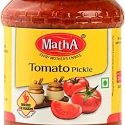 MathA Tomato Pickle, 200 GM | Authentic Telugu Style Tamatar Achar | Traditional South Indian Taste | Homemade Andhra Pickles | With Tomato Pieces, Tamarind Paste & Mixed Spices-image-57