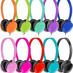 ZNXZXP Kids Headphones Bulk 15 Pack for School Classroom School Student Children Toddler Boys Girls Teen and Adult,Computer Earphones Class Set of Headphones for Students Multi Color-picture-26