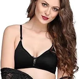 clovia Women's Cotton Non Padded Wire Free T-Shirt Full-Coverage Bra-picture-17