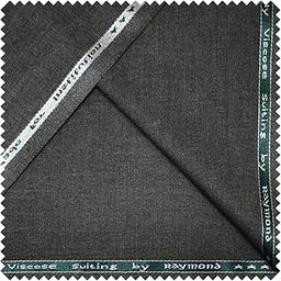 Mens Suit Fabric (3 Meters, All weather fabric, Dark Grey)-picture-29