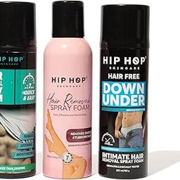 HipHop Skincare Hair Removal Spray for Men & Women Painless Hair Removal Spray 200ml Set of 3 Combo Set-image-12
